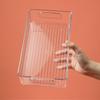 Caja Organizadora de Acrílico Transparente para Escritorio, Caja de Almacenamiento para Artículos Pequeños y Cosméticos, Canasta de Almacenamiento, Estante de Almacenamiento