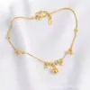 Tornozeleira de Sino, Nova Tornozeleira Popular, Luxo Leve, Sensação de Alto Padrão, Temperamento Elegante, Tornozeleira Fashion e Versátil, Tornozeleira de Sino