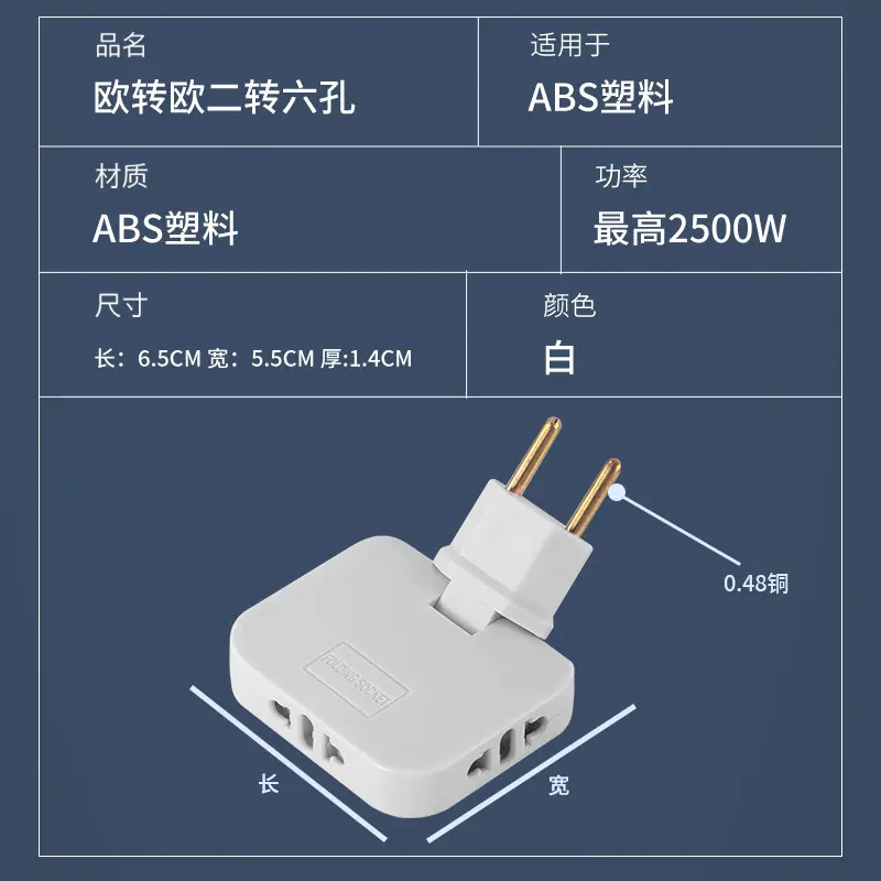 SKU图片_26_规格_(白色款大欧规两圆扁孔)