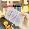 Caja de Almacenamiento para Labiales, Gabinete de Pared con Espejo y Compartimentos, Pinzas para Cejas de Pared para Baño, Lápiz para Cejas, Brocha, Colgante de Pared Transparente para Joyería
