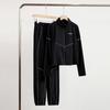 Roupa Esportiva de Secagem Rápida para Mulheres, Roupa de Primavera com um Conjunto Completo de Roupas de Marca para Corrida Matinal, Conjunto de Moletom Casual de Equipe de Duas Peças