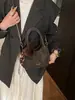 Bolsa de Mão Estilo Balde Nova Tendência Inverno 2026 Feminina Bolsa de Ombro de Nicho Bolsa Transversal Versátil e Fashion