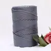 Corpo de luz grosso fio de gelo oco fio de gelo tecido à mão diy saco fio almofada fio de verão chapéu de sol fio