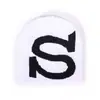 Gorro de Punto de Color Caramelo Estilo Coreano Nuevo Popular Transfronterizo con Letras Casual Combinable para Todo Uso Exterior Popular Gorro Pullover Que Muestra la Cara Pequeña