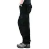 Overol Multibolsillos para Hombre de Exterior Resistente al Desgaste Algodón Puro Casual Ropa de Trabajo Pantalones Juventud Protección Laboral Holgado Tallas Grandes