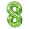 Globos de Aluminio con Números Grandes Versión Americana de 40 pulgadas para Decoración de Fiesta de Cumpleaños Globos de Aluminio con Números