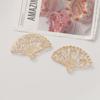 Viento nacional verano hielo a través de pequeño ventilador de molino de viento con agujero hueco aretes collar joyería DIY accesorios femeninos material al por mayor