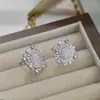 Brincos Elegantes Novo Estilo 2023 para Mulheres Agulha de Prata S925 Brincos Franceses Retrô Estilo ins Brincos de Pérola com Zircônia Cheia