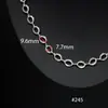 Accesorios de Cadena Metálica para Joyería, Cadena Doble Capa Ensamblada a Mano, Cadena Cruzada para Bolso, Cadena en Forma de O, Cadena de Perlas, Cadena de Collar