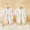 Mameluco para bebé para primavera y otoño, algodón puro, mameluco de manga larga para niños y niñas, traje para gatear, pijama, ropa para casa, ropa para recién nacidos