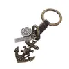 Estilo Europeu e Americano Mais Vendido Novo Retro Couro Simples Acessórios de Joia Personalizado Criativo Tendência Versátil Chaveiro Pingente
