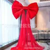 Decoraciones de moños grandes de terciopelo de moda para habitaciones de bodas, perfectas para el Año Nuevo Chino, escaparates de tiendas y centros comerciales, y fondos para el Día de San Valentín