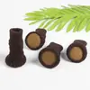 Capas de feltro para pés de cadeiras e mesas, tricotadas de alta elasticidade, antiderrapantes, resistentes ao desgaste e redutoras de ruído, para proteção dos pés de cadeiras e bancos, adequadas para uso doméstico e diário