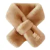 [Descuento Instantáneo de 5 Yuanes para Principiantes] Bufanda Suave y Peluda Estilo Coreano Etiquetado Estilo Japonés Otoño e Invierno Ins Bufanda de Peluche para Niña