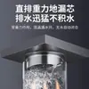 Aço Inoxidável 304 Espessado Anti-Odor Pátio Externo Grande Vazão Tubo 110 Tubo 160 Drenante de Piso Externo de Grande Diâmetro Dedicado