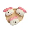Boneca Fofa Camarão Doce Sushi Caviar Faixa de Cabelo Faixa de Cabelo de Mão Menina Pelúcia Desenho Animado Acessório de Cabeça Boneca Criativa