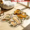 Tapetes de Piso Imitación Cachemir de Dibujos Animados Marvel de Temu para Baño del Hogar, Alfombras de Mesita de Noche para Dormitorio, Felpudos de Entrada Venta al por Mayor