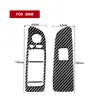 Aplicável a BMW Série 1 E81 E82 E87 E88 08-13 Fibra de Carbono Modificação Interna Alavanca de Câmbio Console Central Elevação