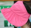 Sombrero Anti-cara para Niños Hombres y Mujeres Primavera y Otoño Nuevo Top Vacío Anti-ultravioleta Verano Delgado Protector Solar para Bebé Sombrero Fresco