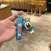 Nuevo Llavero de Perro Robot Grande de Dibujos Animados Colgante Lindo para Bolso Llavero de Coche Muñeco Pequeño Regalo Venta al por Mayor