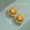 Liga de retenção de cor longevidade cadeado acessórios diy esmalte ruyi pingente de cadeado dourado acessórios para pulseira colar sino cadeado seguro