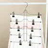 Cabide multi-camadas para calças, armazenamento de saias, prendedor de calças, prendedor de saia JK, cabide de armazenamento para saias curtas, economizador de espaço multifuncional, cabide de calças sem marca
