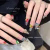Rinestones para Uñas Artísticas de Soda Dulce de Moda Colores Mixtos Base Puntiaguda Cuadrados Gruesos Irregulares En Forma de Corazón Accesorios 3D para Uñas Venta al por Mayor