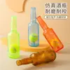 Juguete para perro pelota de tenis chillona botella duradera para morder molar autoentretenimiento interactivo alivio del aburrimiento juguete para gato juguete para perro juguete para mascota