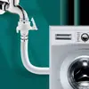 Tubería de Entrada de Agua para Lavadora Totalmente Automática, Tubería de Agua Extendida Universal, Suministro de Agua de Grifo, Manguera de Alta Presión Antiexplosión, Tubería de Agua para Lavadora