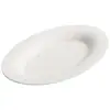 Plato para Pescado con Puntos de Perla de Fábrica para Uso Doméstico Nuevo Modelo 2026 Exquisito Plato de Cerámica Blanca Ovalado para Pescado al Vapor con un Tacto Premium