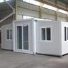 Comercio Exterior Exportación Contenedor Habitable Plegable Expandible de Doble Ala Casa Móvil Prefabricada de Tres en Uno Espacio de Vida Temporal al Aire Libre