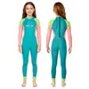 Traje de Neopreno Térmico para Niños de 2.5 mm Nuevo de una Pieza Traje de Baño con Protección Solar Traje de Buceo Caliente para Snorkel Surf Natación