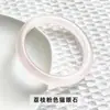 Pulsera de piedra ojo de gato luna blanca de alta calidad, suave y fresca, de nicho y versátil, adecuada como regalo para una mejor amiga o novia, joyería de pulsera al por mayor