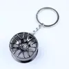 Chaveiro de modificação de carro turboalimentado engrenagem cabeça amortecedor freio disco motor pistão rotor chaveiro