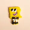 Accesorios de Resina DIY de Bob Esponja para Zapatos Crocs, Dijes para Zapatos, Hebillas para Zapatos, En Stock al por Mayor
