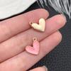 30 acessórios de pingente rosa para o dia dos namorados, varinha mágica, castelo, amor, rosa, faça você mesmo, brincos, pulseira, acessórios