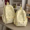 Mochila nueva de lunares estilo coreano para mujer 2026, mochila escolar ligera de gran capacidad para estudiantes, mochila linda de dibujos animados