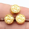 11X11X6Mm 2.7g Multicolor Hecho a Mano DIY Accesorios para Joyería Estilo Chino Personaje Cuentas con Agujero Pequeño