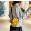 Bolso de Hombro de Moda Nueva 2025 Bolso Cuadrado Pequeño Lindo de Moda Estilo Japonés Estilo Harajuku Bolso de Mujer Bolso Cruzado de Plaza Sésamo