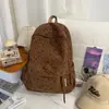 Mochila Leve com um Design Fresco e Doce de Laço, Mochila Escolar de Alta Capacidade para Alunos do Ensino Fundamental, Mochila de Alta Qualidade Estilo Floresta
