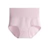 Ropa interior de algodón de fibra larga 60 para mujer, de cintura alta, para mujer, cintura doble capa ensanchada, entrepierna de algodón, antibacterial, calzones para niña