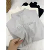 Top Básico de Color Sólido de Cuello Alto y Manga Larga para Mujer Otoño Invierno Diseño Minimalista de Nicho Corte Ajustado Versátil Top Petite de Moda