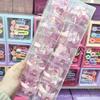 Rosa Brillante Perlado Elsa Princesa Flor Dibujos Animados Coleta Infantil Goma para el Cabello Linda Diadema Estudiante