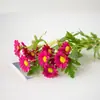 Simulación Rama Larga Margarita Pequeña Crisantemo Pequeño Manzanilla Decoración Sala de Estar Flor Falsa Decoración Crisantemo Holandés Decoración Flor de Seda
