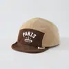 Gorras para Niños Moda Primavera y Otoño Gorra de Pico de Patito para Bebé Sombrero de Sol a Prueba de Viento Estilo Coreano Gorra de Béisbol con Letras para Niños y Niñas