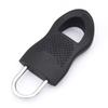 Equipaje extraíble goma ropa chaqueta chaqueta chaqueta cremallera cabeza accesorios chaqueta de plumas deslizador etiqueta de tiro de equipaje multipropósito
