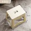 Banqueta Dobrável de Plástico Pequena para Adultos, Banqueta Dobrável Economizadora de Espaço para Trocar Sapatos, Banqueta Dobrável Simples Portátil para Crianças ao Ar Livre