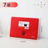 Bolsa Organizadora A4 Amazon Classificação Multicamadas Bolsa para Documentos com 7 Compartimentos Bolsa para Armazenamento de Provas Porta-Provas Bolsa para Arquivos Porta-Contas