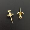Clavos para Colgar Cuadros de Aleación de Zinc de Doble Cabeza, Clavos Pulgar Pequeños, Pines para Colgar Cuadros en la Pared, Ganchos para Llaves, Puntas de Estrella de Cinco Puntas