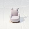 Accesorios de pegatinas para notas de refrigerador de utilería para fotografía de sofás pequeños creativos, sofá de simulación lindo, pegatinas de resina para refrigerador de sofá